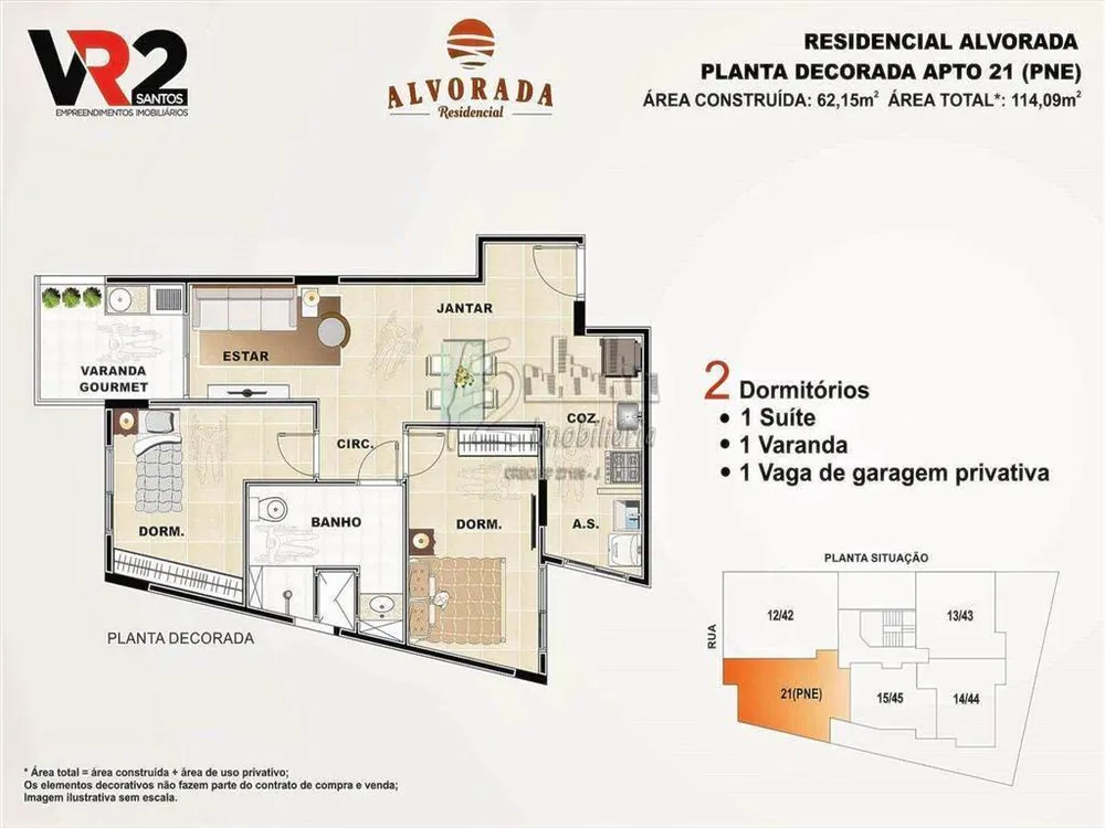 Apartamento, 2 quartos, 62 m² - Foto 9