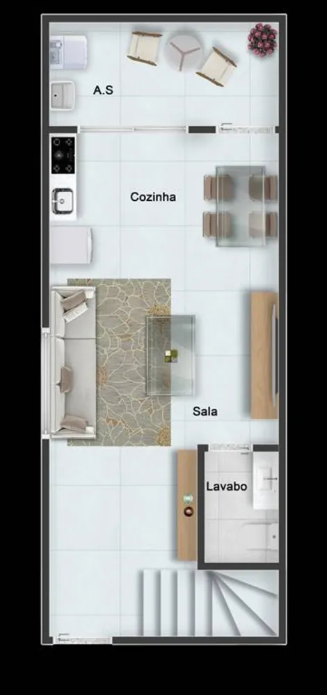 Casa de Condomínio, 3 quartos - Foto 6