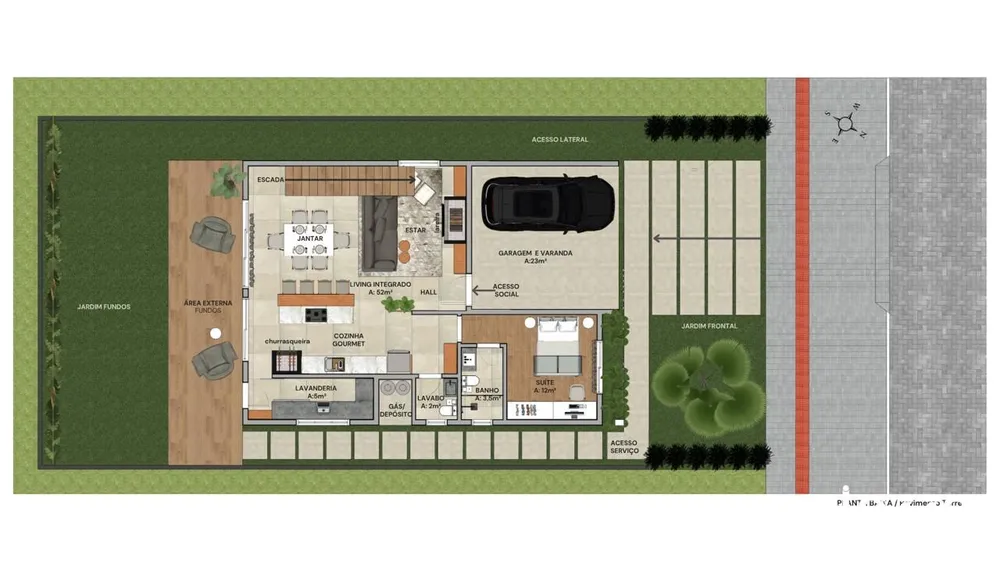 Casa de Condomínio, 4 quartos - Foto 4
