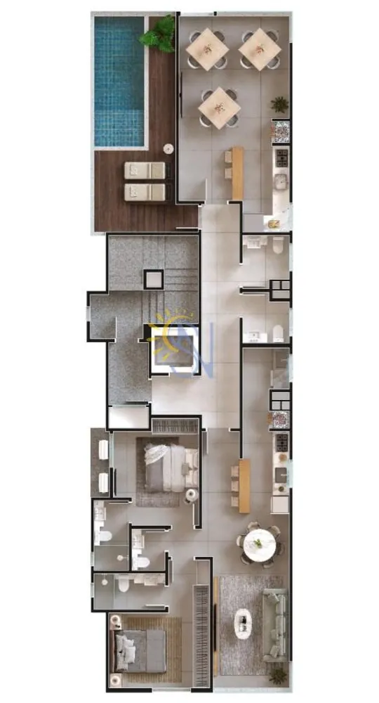 Apartamento, 2 quartos, 72 m² - Foto 10