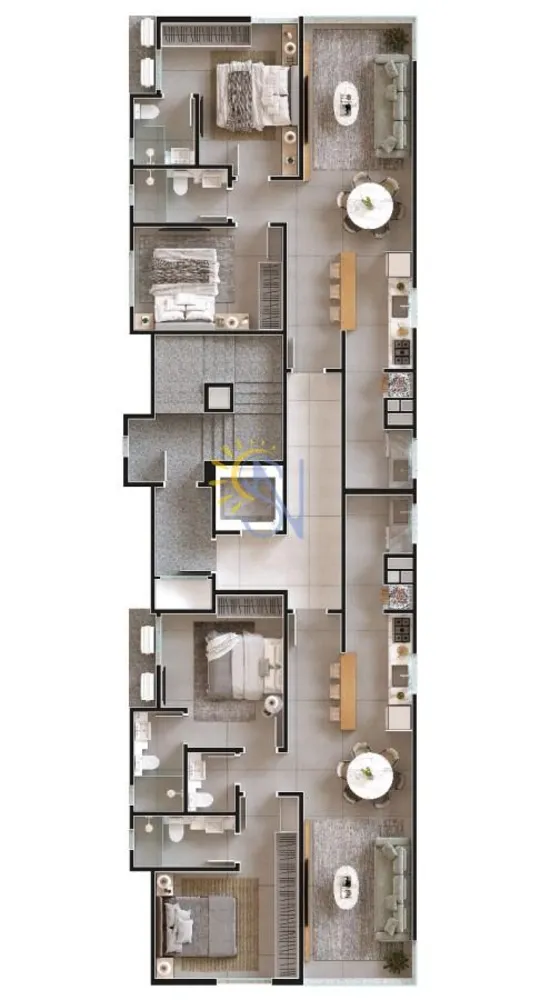 Apartamento, 2 quartos, 72 m² - Foto 9