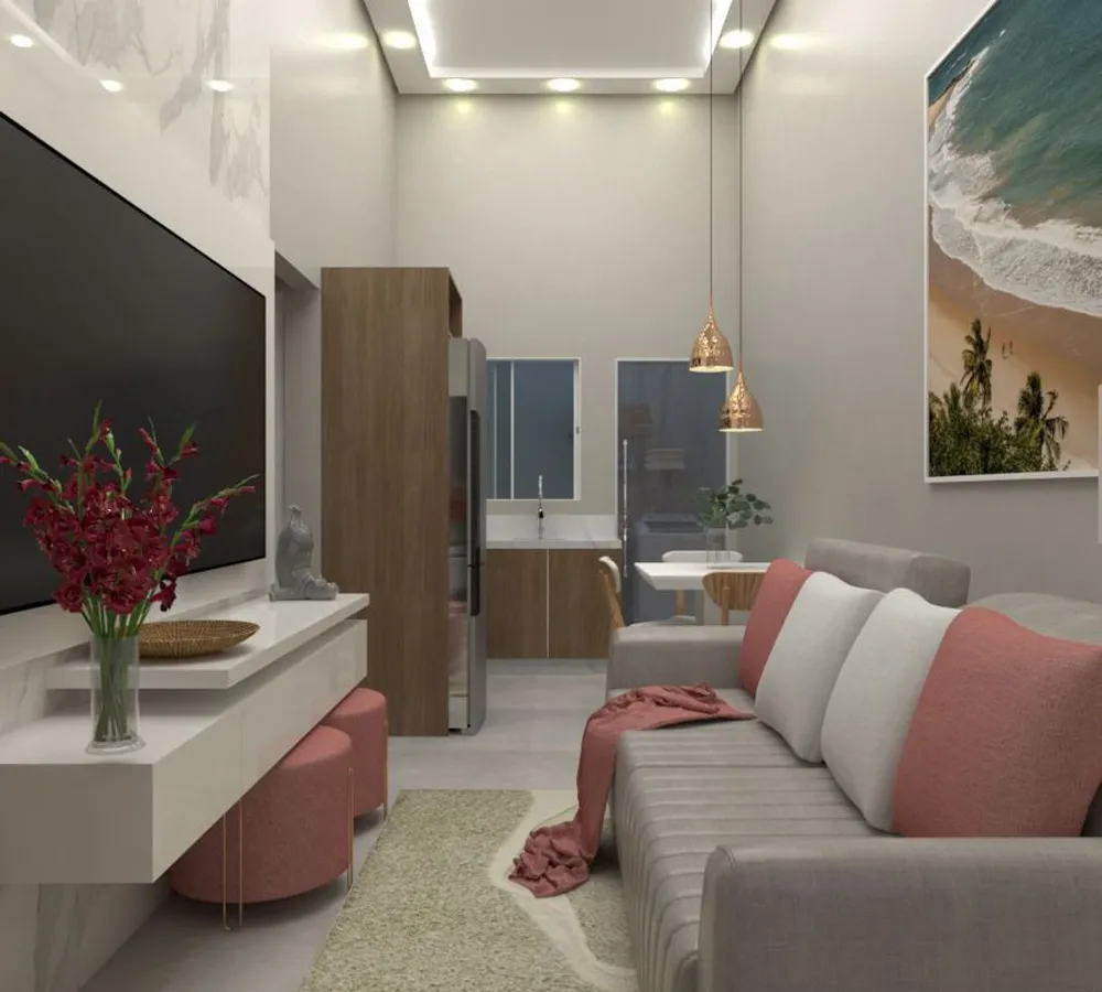 Casa, 2 quartos, 44 m² - Foto 4