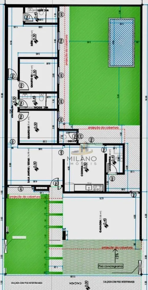 Casa de Condomínio, 3 quartos - Foto 1