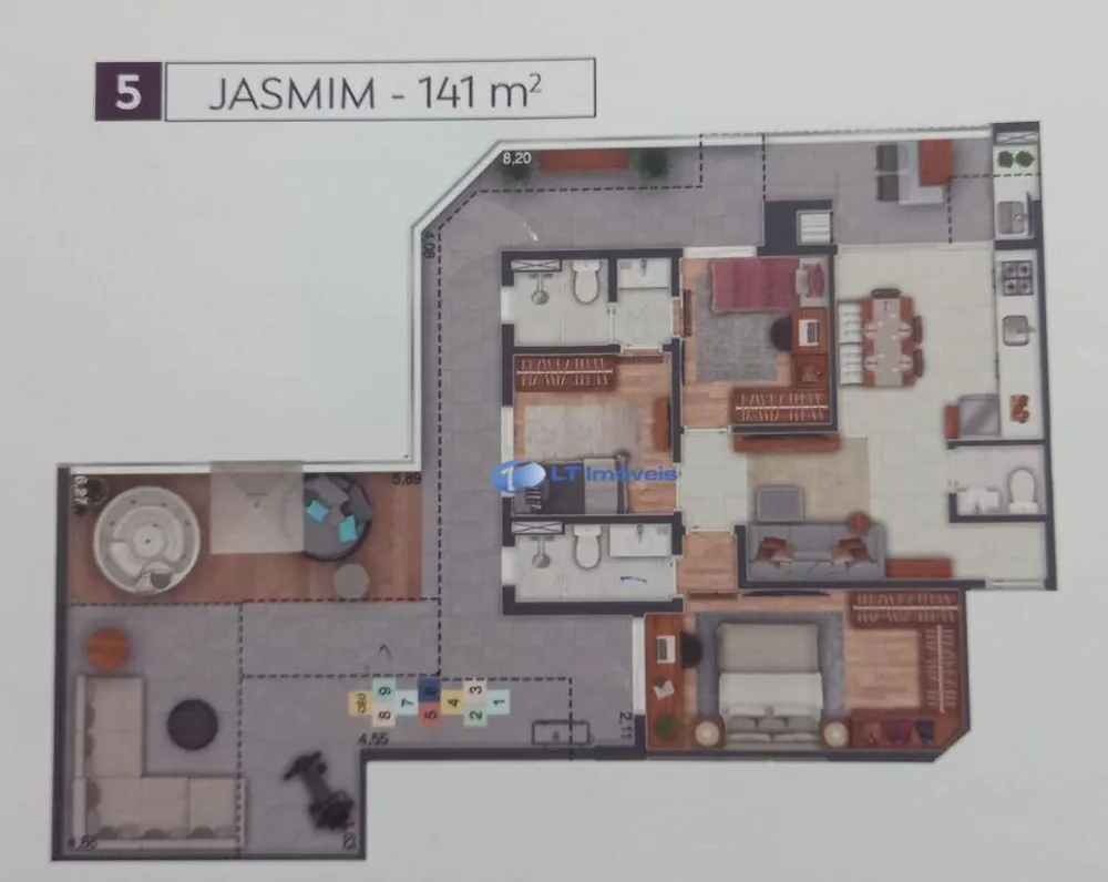 Apartamento, 3 quartos, 143 m² - Foto 14