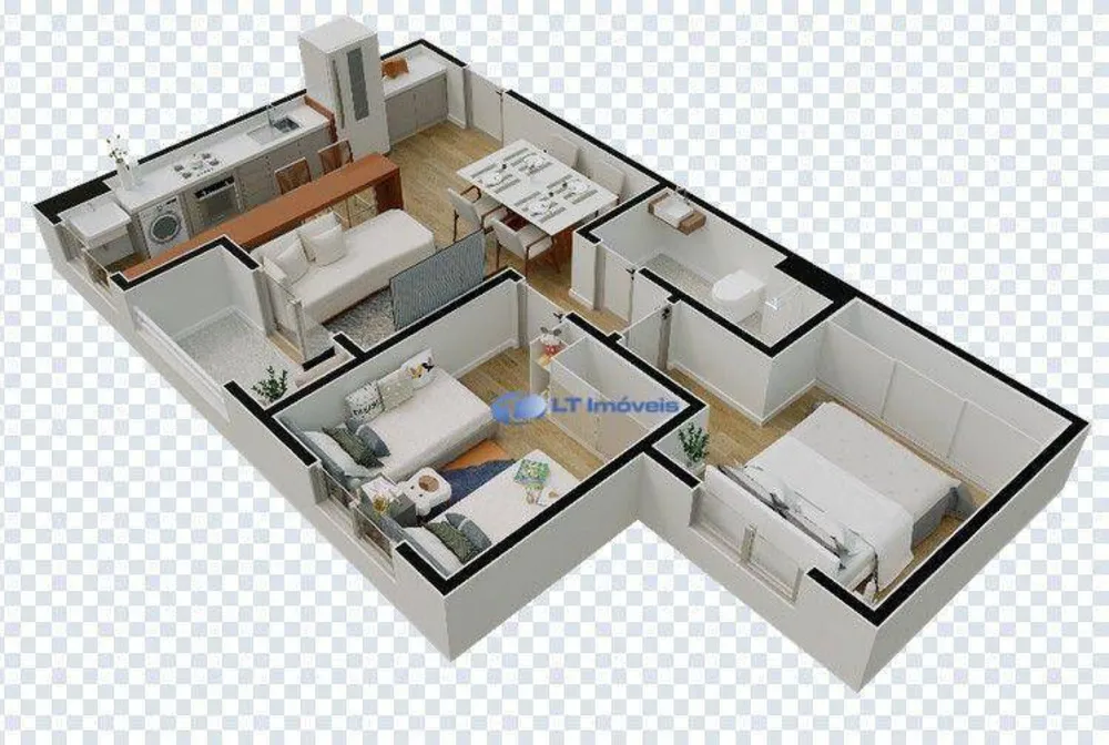 Apartamento, 2 quartos, 48 m² - Foto 12