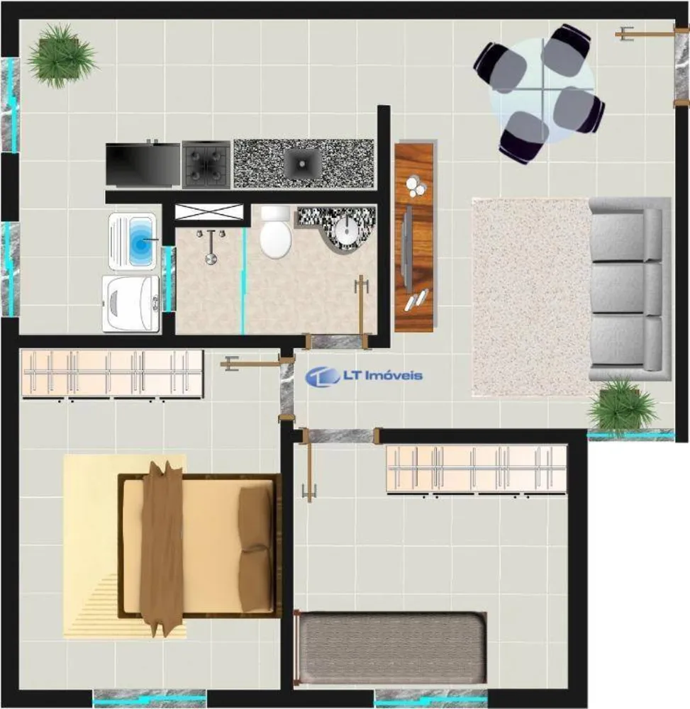 Apartamento, 2 quartos, 49 m² - Foto 10