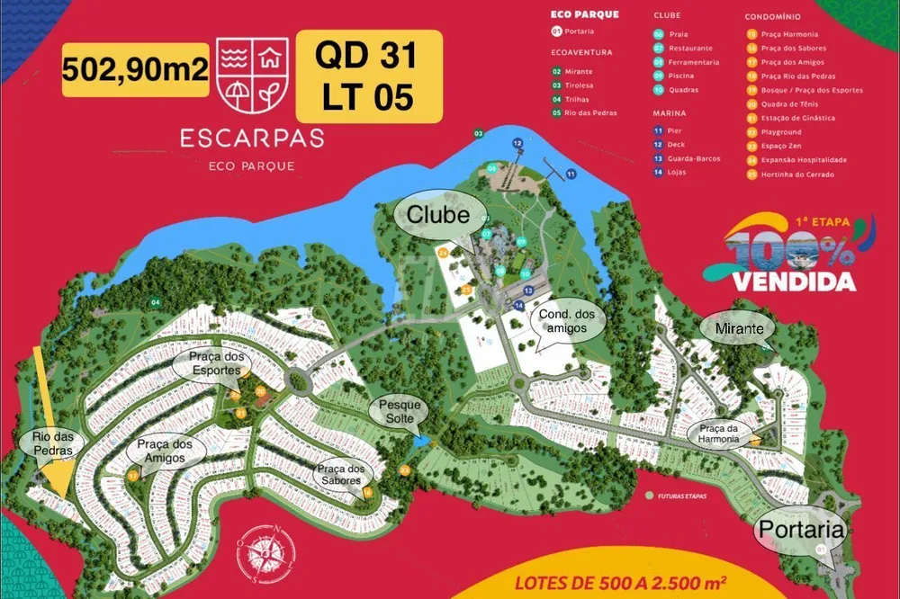 Terreno, 502 m² - Foto 1