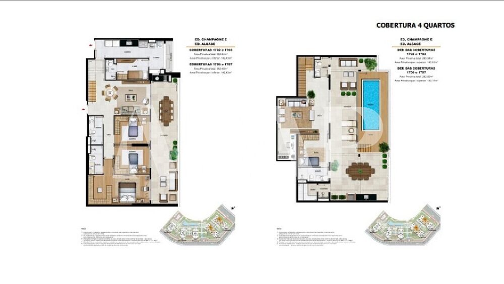 Apartamento, 3 quartos, 134 m² - Foto 2