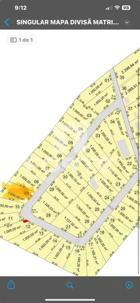 Chácara, 3 quartos, 1000 m² - Foto 1