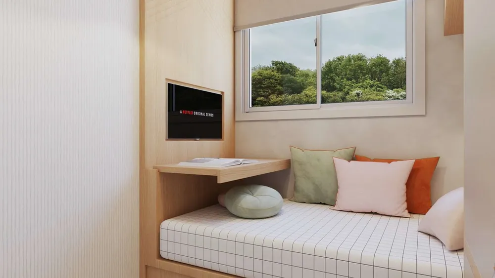Apartamento, 2 quartos, 43 m² - Foto 2