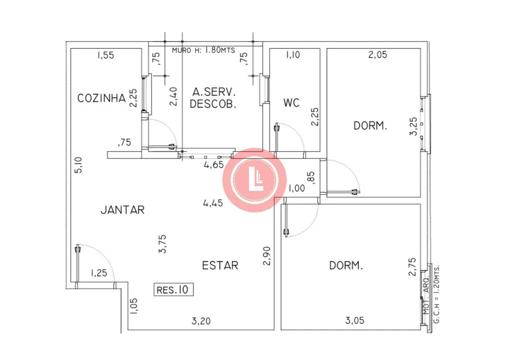 Apartamento, 2 quartos, 49 m² - Foto 6