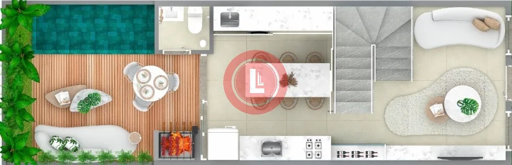 Casa, 2 quartos, 87 m² - Foto 2