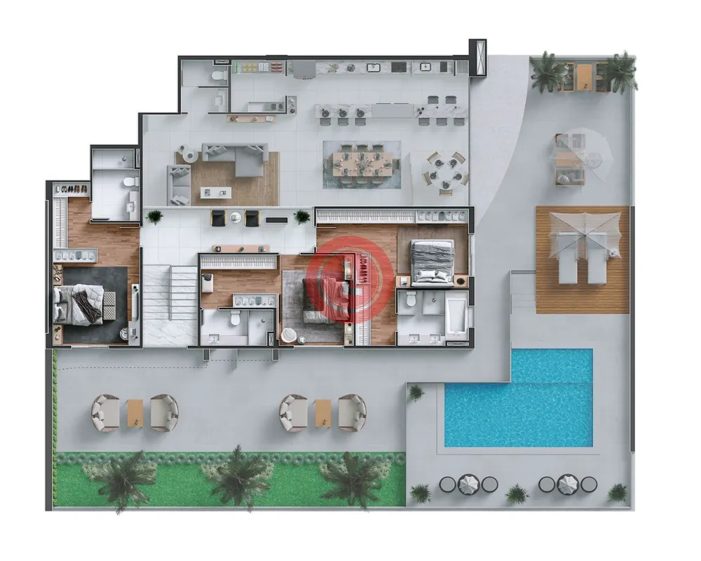 Apartamento, 4 quartos, 231 m² - Foto 5