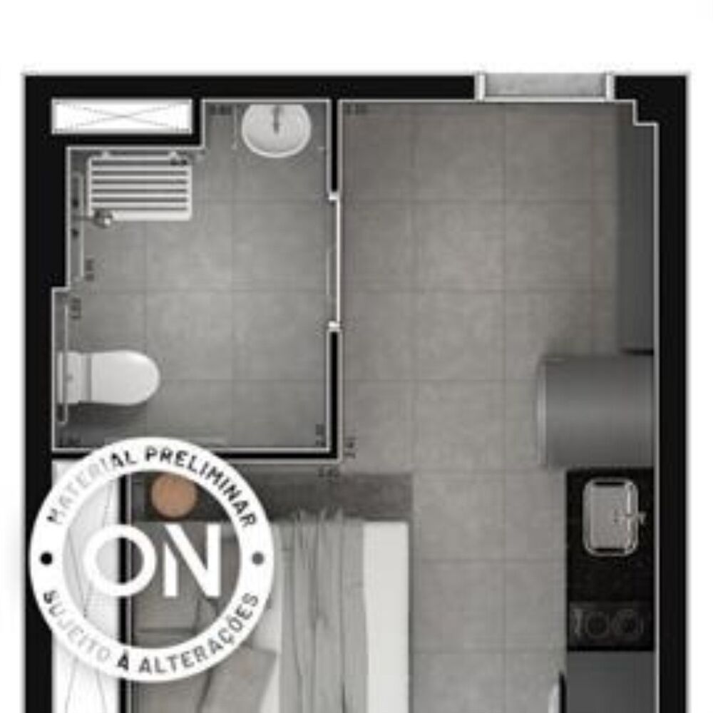 Apartamento, 1 quarto, 21 m² - Foto 10