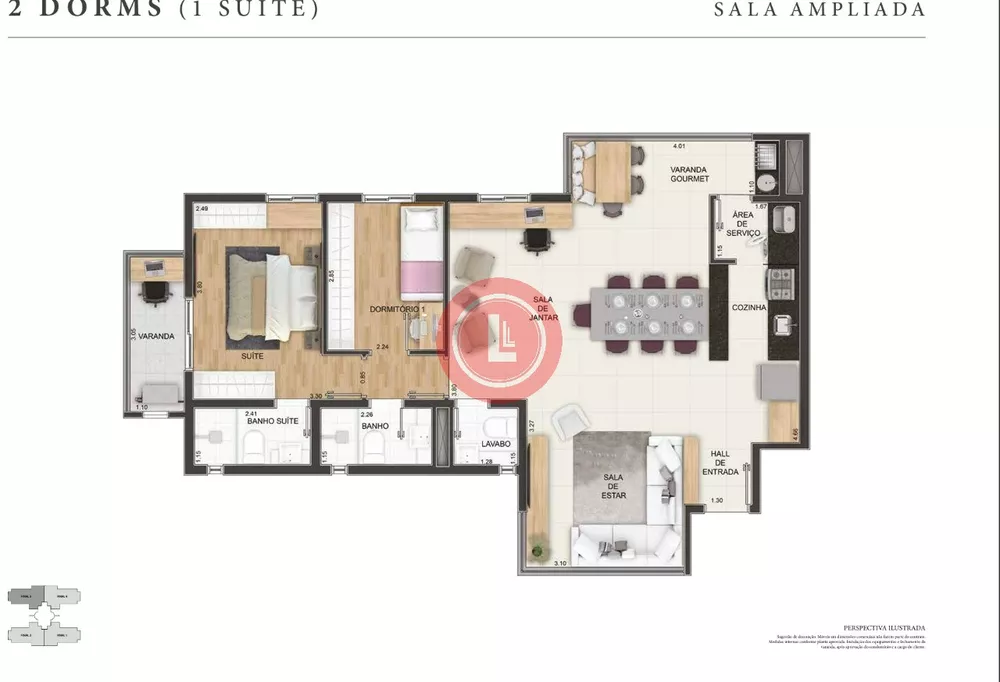 Apartamento, 3 quartos, 83 m² - Foto 11