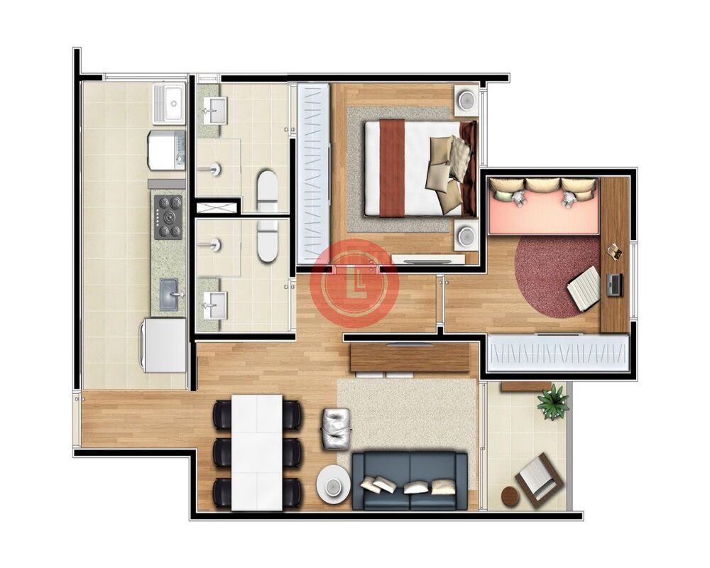 Apartamento, 2 quartos, 60 m² - Foto 21