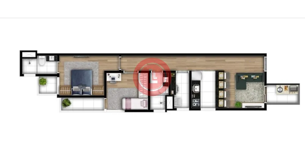 Apartamento, 2 quartos, 61 m² - Foto 7