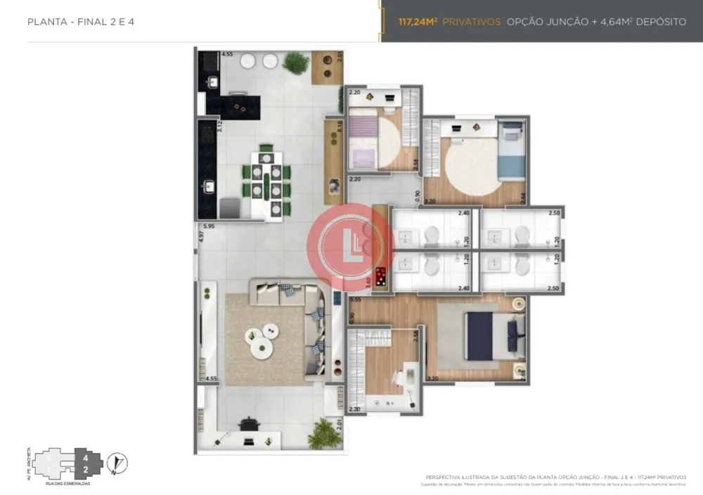 Apartamento, 2 quartos, 58 m² - Foto 12