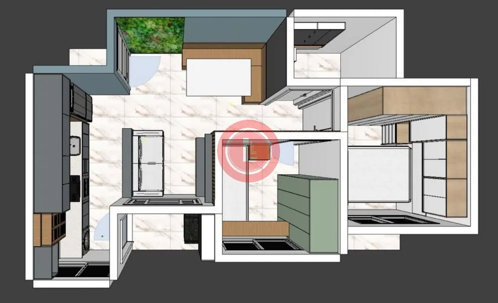 Apartamento, 2 quartos, 41 m² - Foto 4