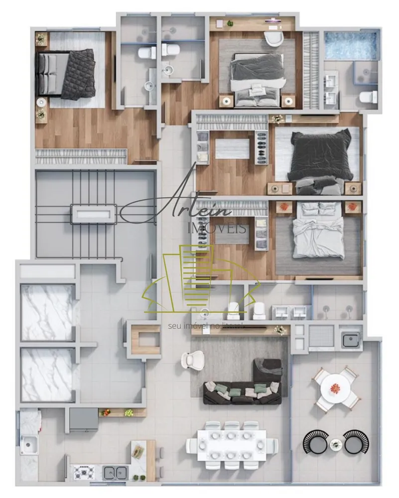 Apartamento, 4 quartos - Foto 8
