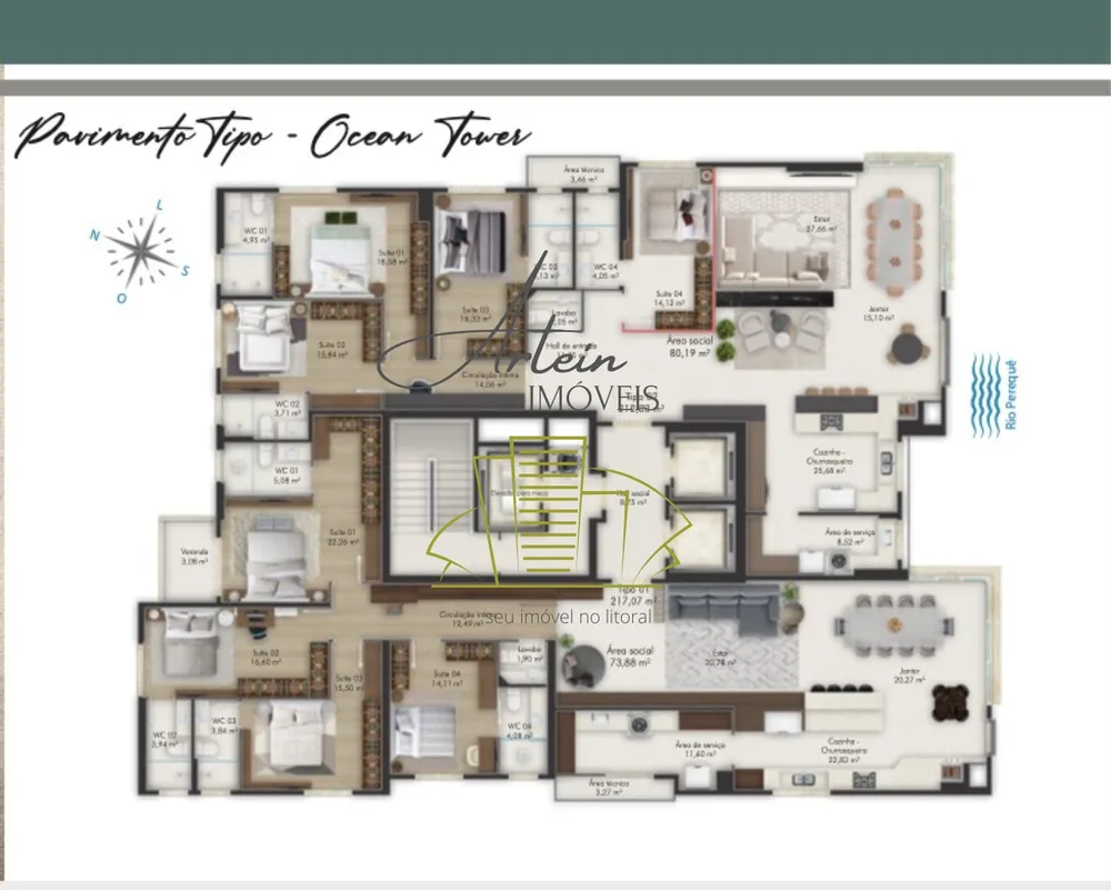 Apartamento, 4 quartos, 195 m² - Foto 14