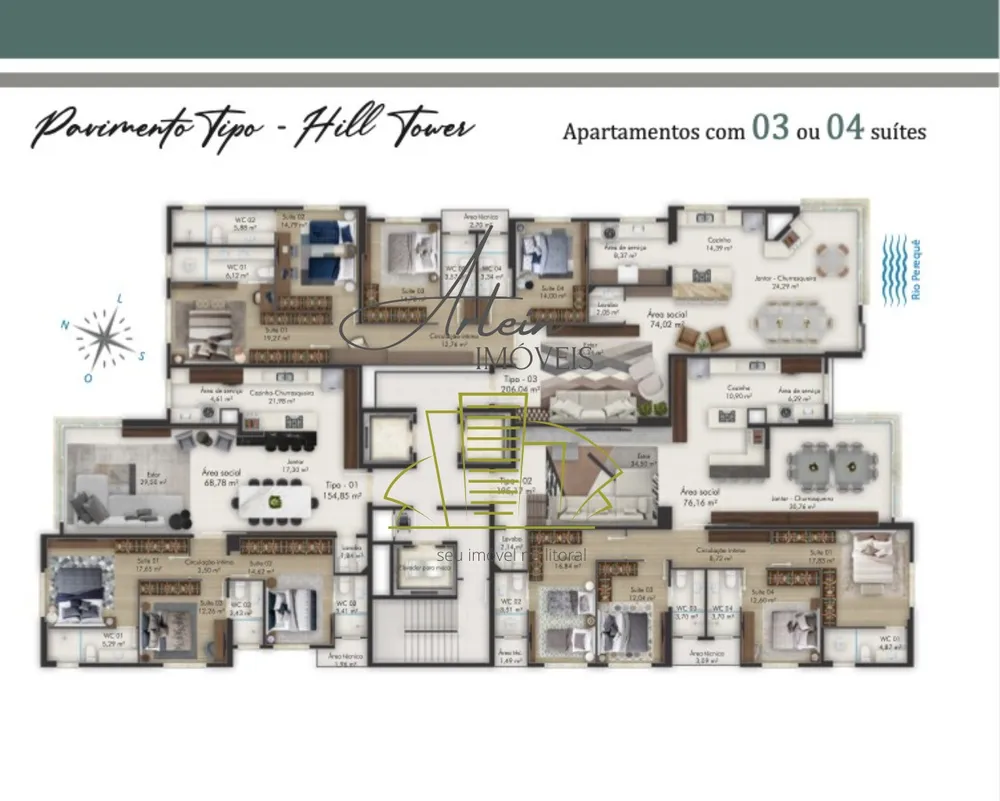 Apartamento, 4 quartos, 195 m² - Foto 8