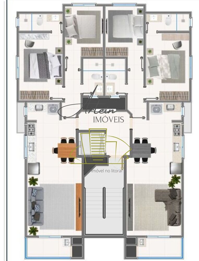 Apartamento, 2 quartos, 70 m² - Foto 2