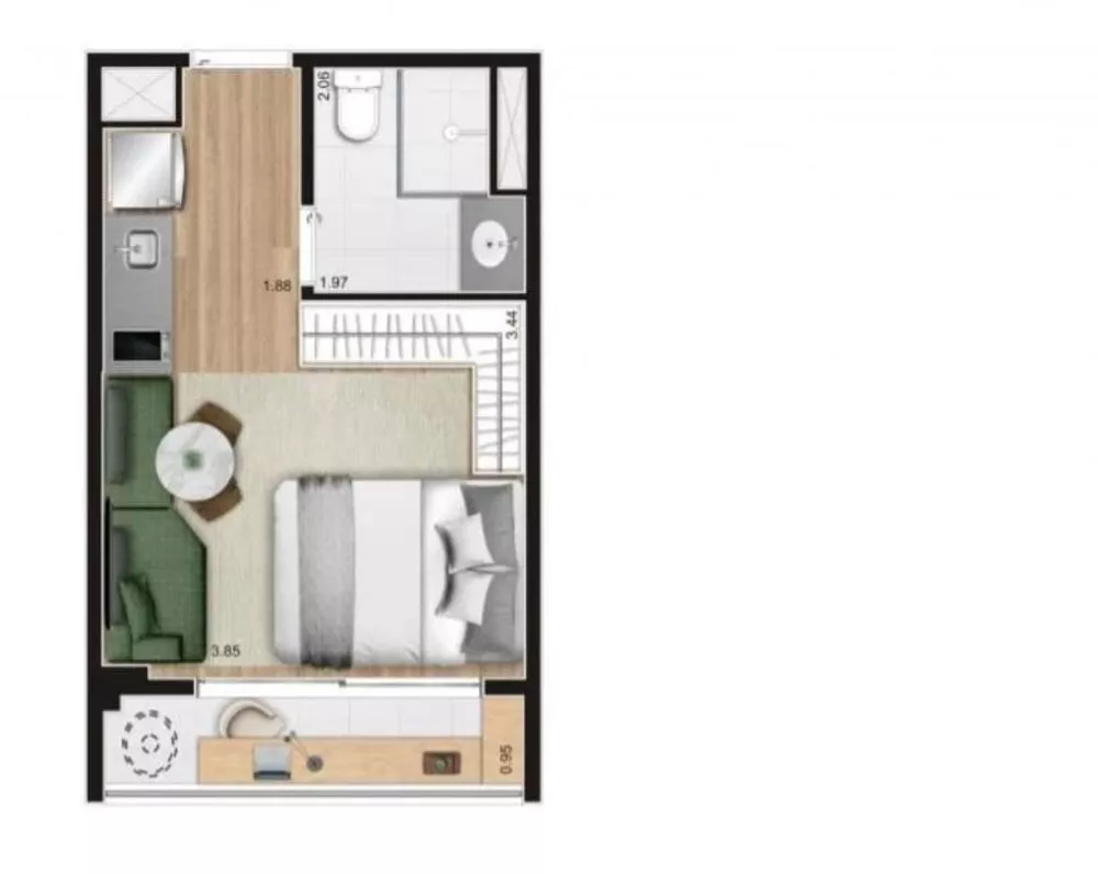 Prédio Inteiro à venda com 1 quarto, 25m² - Foto 1