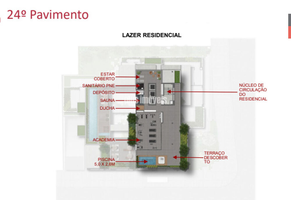 Apartamento, 1 quarto, 72 m² - Foto 1