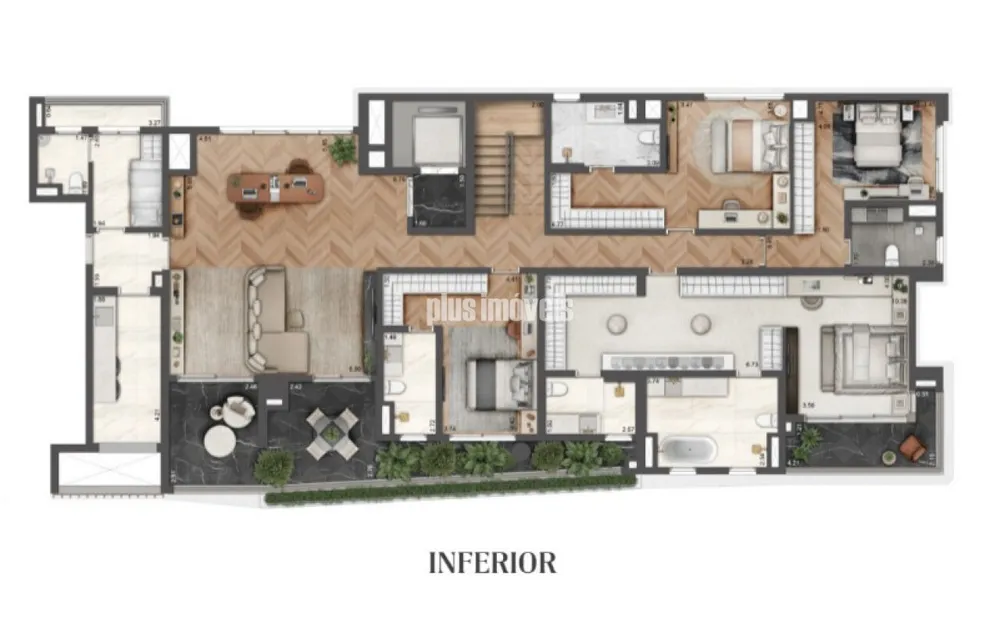 Apartamento, 4 quartos, 521 m² - Foto 4