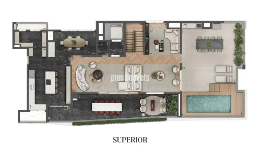Apartamento, 4 quartos, 521 m² - Foto 3