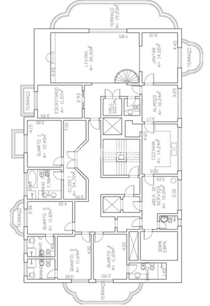 Apartamento, 3 quartos, 465 m² - Foto 12