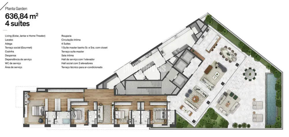 Apartamento, 4 quartos, 472 m² - Foto 7