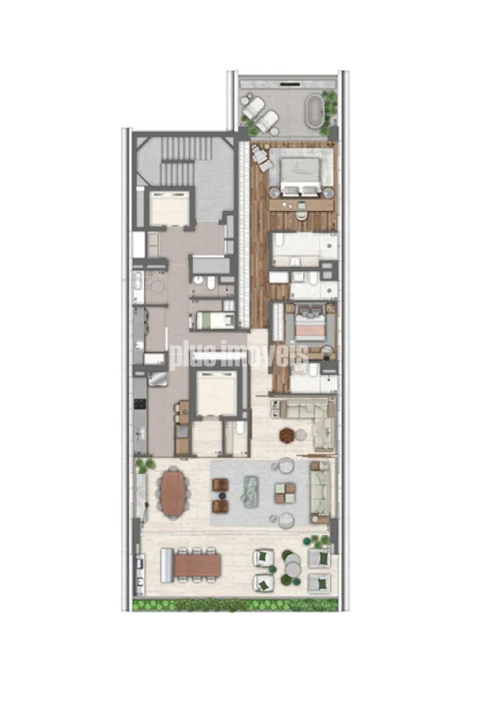 Apartamento, 3 quartos, 239 m² - Foto 8