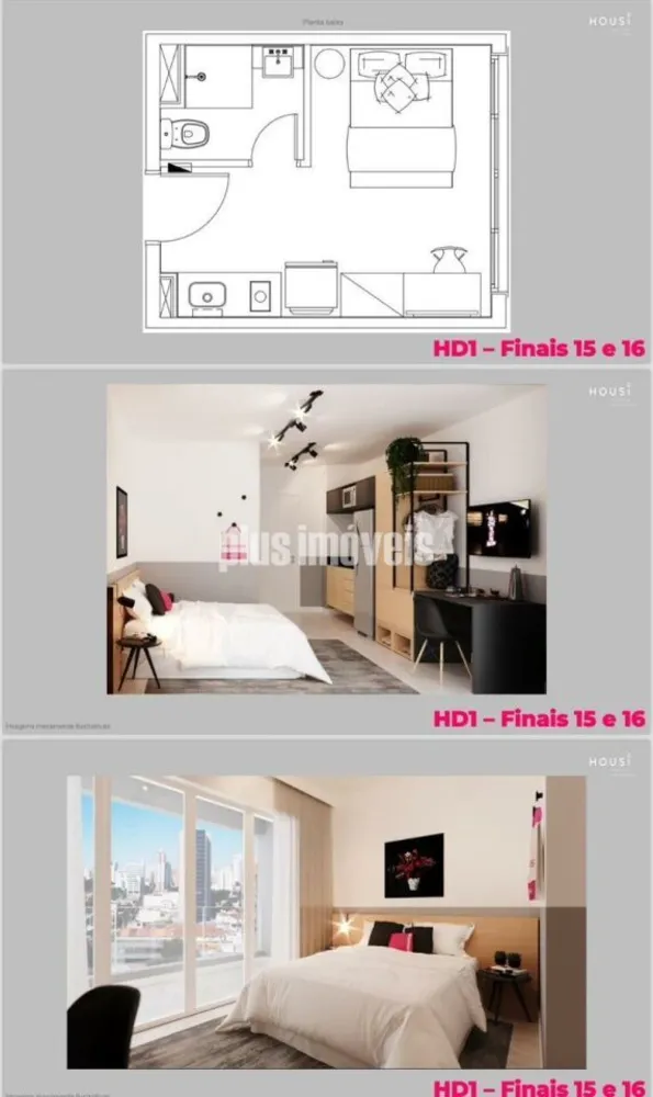 Apartamento, 1 quarto, 25 m² - Foto 2