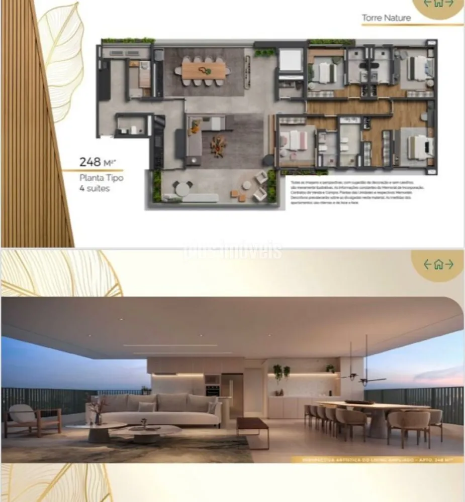 Apartamento, 4 quartos, 246 m² - Foto 1