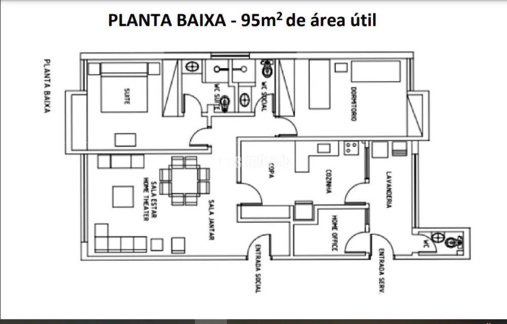 Apartamento, 2 quartos, 95 m² - Foto 14