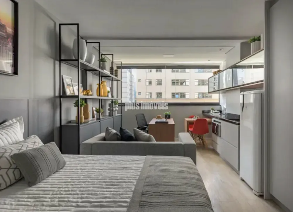 Kitnet-Studio, 28 m² - Foto 1