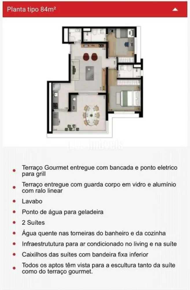 Apartamento, 2 quartos, 84 m² - Foto 5