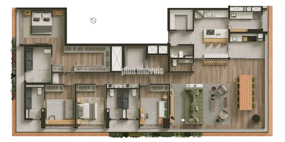 Apartamento, 4 quartos, 246 m² - Foto 4