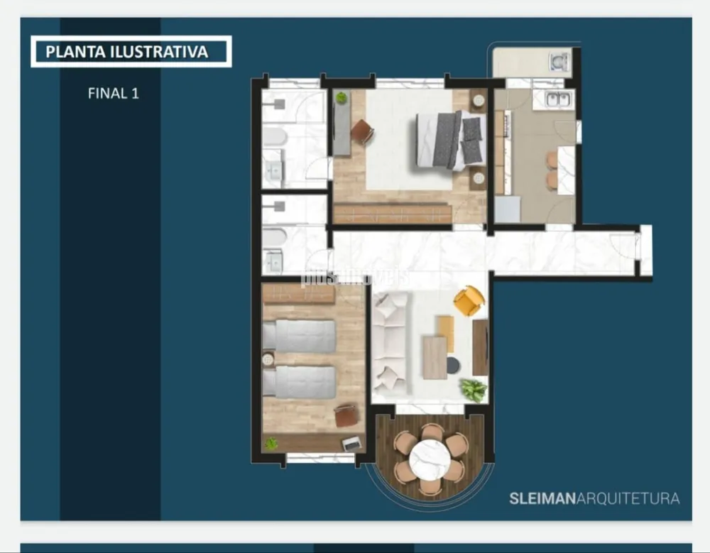 Apartamento, 2 quartos, 80 m² - Foto 6