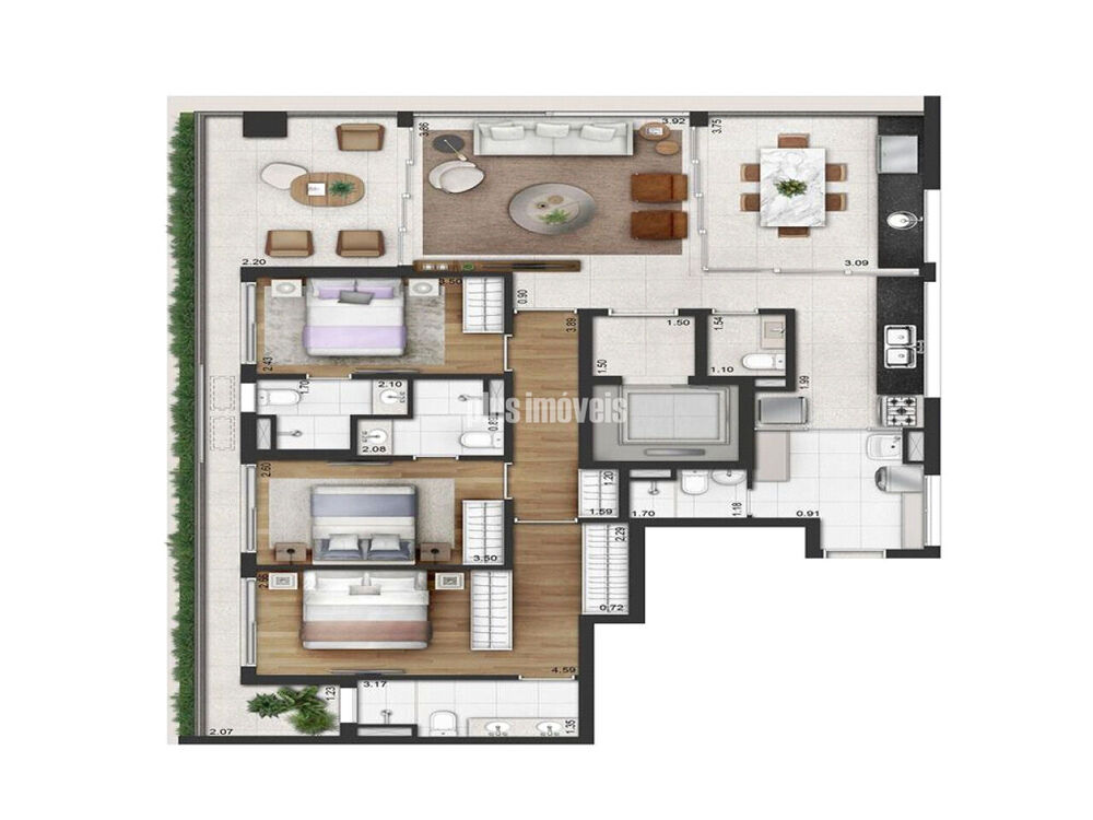 Apartamento, 4 quartos, 403 m² - Foto 12