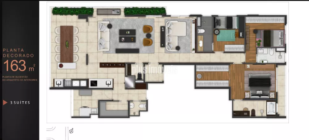 Apartamento, 4 quartos, 163 m² - Foto 3