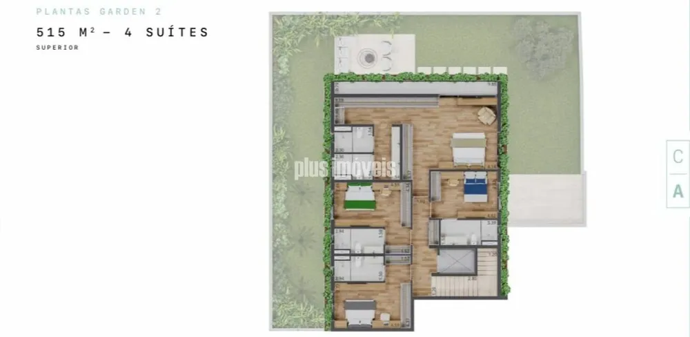 Apartamento, 4 quartos, 515 m² - Foto 2