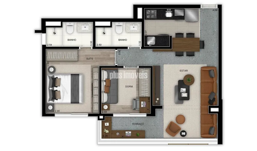 Apartamento, 2 quartos, 64 m² - Foto 18