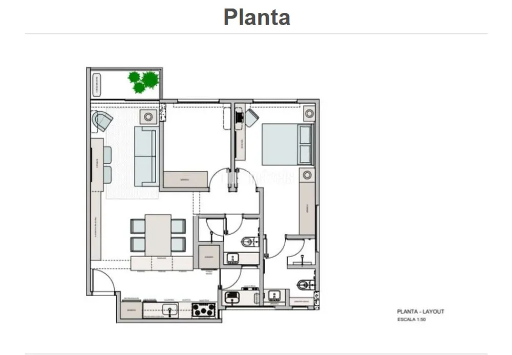 Apartamento, 2 quartos, 77 m² - Foto 8
