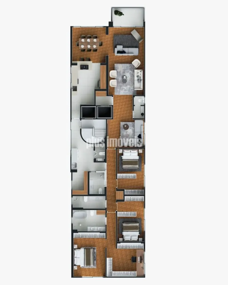 Apartamento, 3 quartos, 240 m² - Foto 4