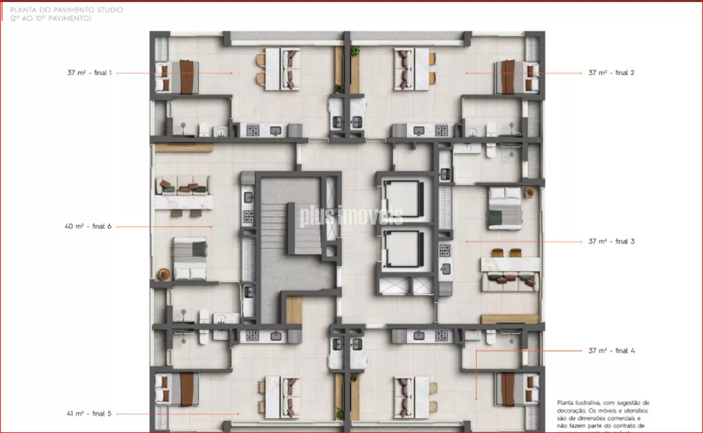 Apartamento, 1 quarto, 40 m² - Foto 9