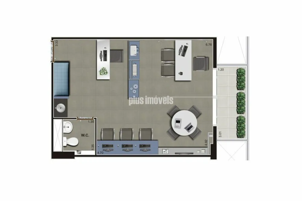 Casa Comercial, 80 m² - Foto 3