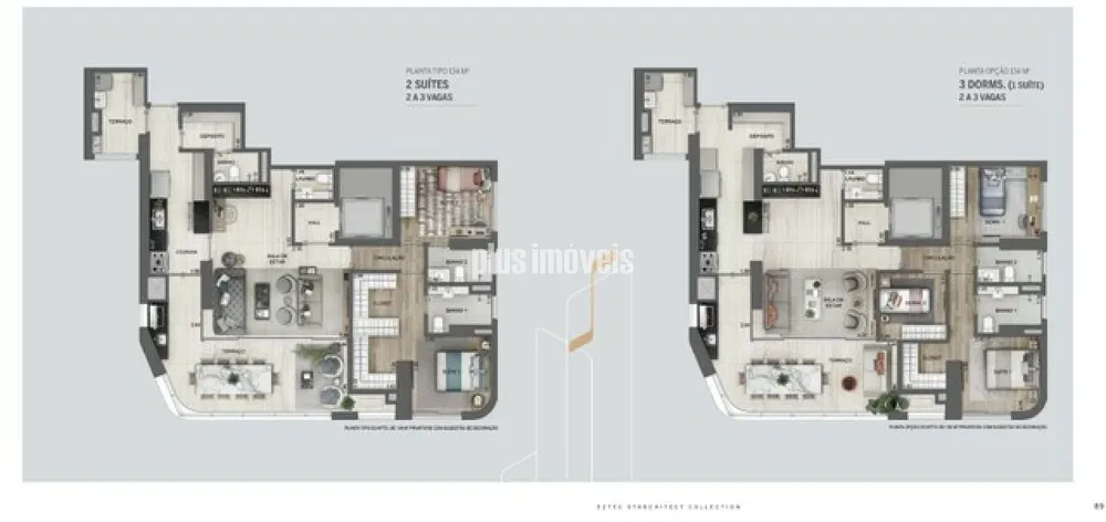 Apartamento, 3 quartos, 136 m² - Foto 3